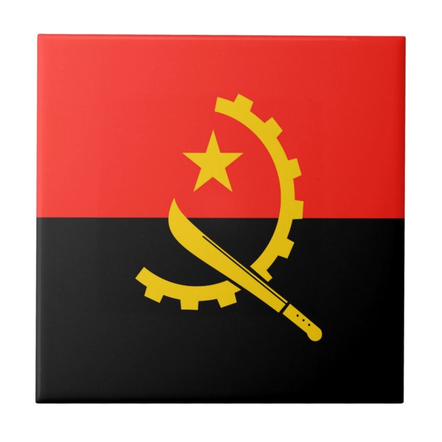 Angola Kakelplatta (Framsidan)