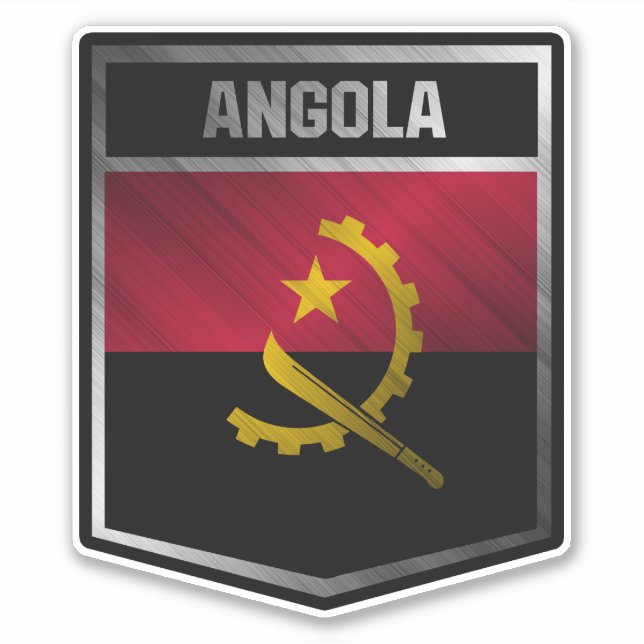 Angola Klistermärken (Framsida)