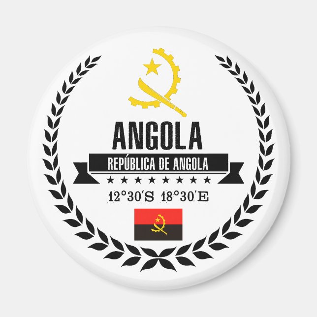 Angola Magnet (Framsidan)
