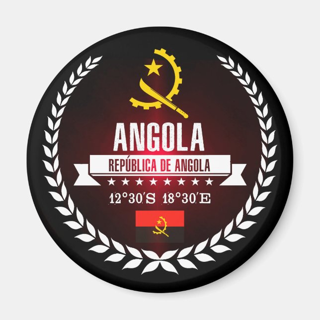 Angola Magnet (Framsidan)