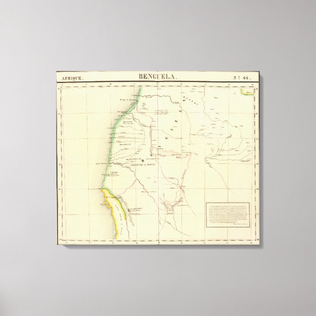 Angola, Namibia 44 Canvastryck (Framsida)