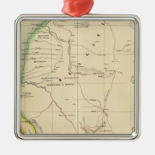 Angola Namibia 44 Julgransprydnad Metall (Framsidan)