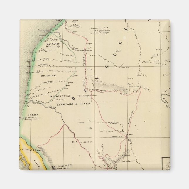 Angola, Namibia 44 Magnet (Framsidan)