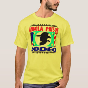 Angola Prison Rodeo Flagga T-shirt