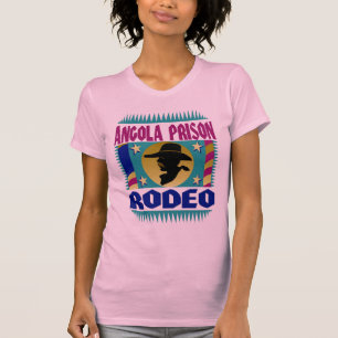 Angola Prison Rodeo Flagga T-shirt