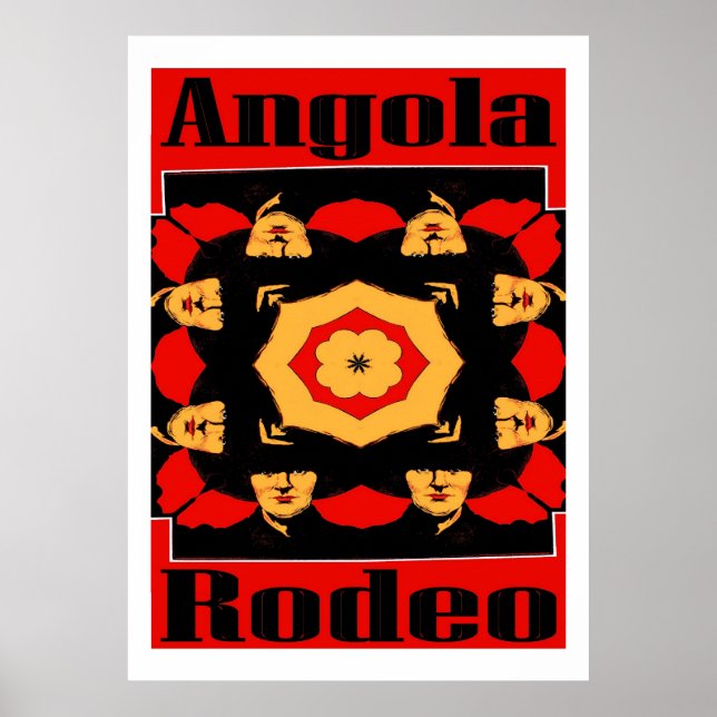 Angola Rodeo Poster (Framsidan)