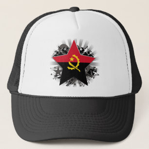 Angola stjärna truckerkeps