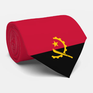 Angolansk Flagga Slips