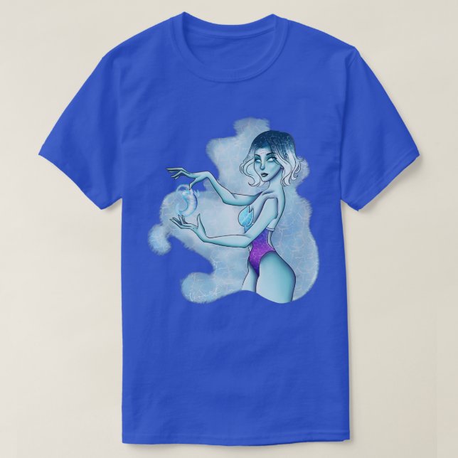 Angora Aquarius T Shirt (Design framsida)