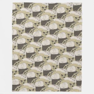 Angorakaniner Fleecefilt