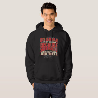 Ångpannemannensuperhjälte Hoodie