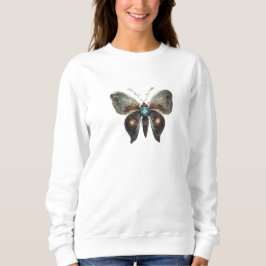 Ångpunk fjärilsskjorta t shirt