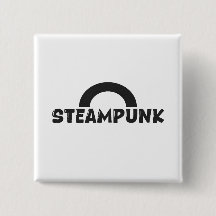 Ångpunk Minimalistisk Design Knapp