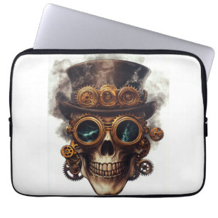 Ångpunk Skalle Motor Laptop Fodral