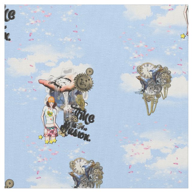 Ångpunk Tidlösa Bröllopsfest kort & presenter Tyg (Närbild)