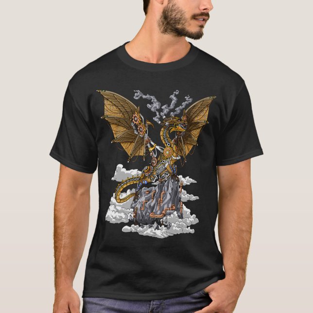 Ångpunkdrake T Shirt (Framsida)