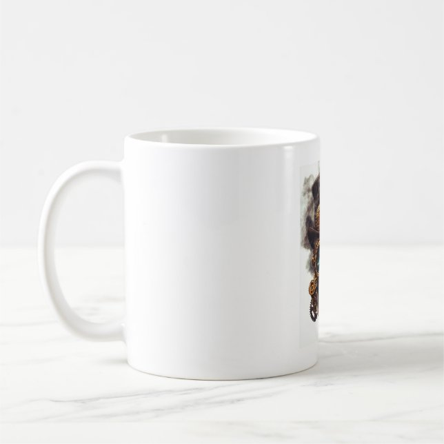 Ångpunkts Skalle Motor Kaffemugg (Vänster)