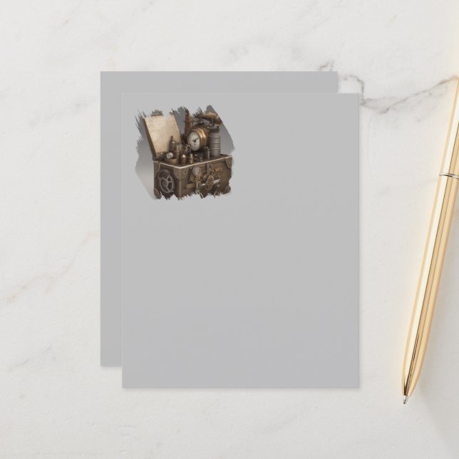 Ångpunkts tidsmaskin - Antik skattkista (Fram/Back In Situ)