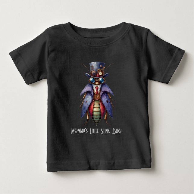 Ångpunktsbug - Mamma lilla stinkbugg! T Shirt (Framsida)