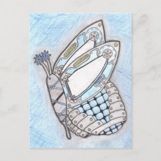 Ångpunktsfjäril Postkort Vykort