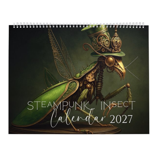 Ångpunktsinsektskalender 2027 kalender (Omslag)