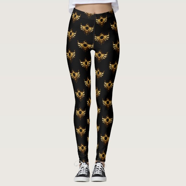 Ångpunktsvingar Leggings (Framsida)