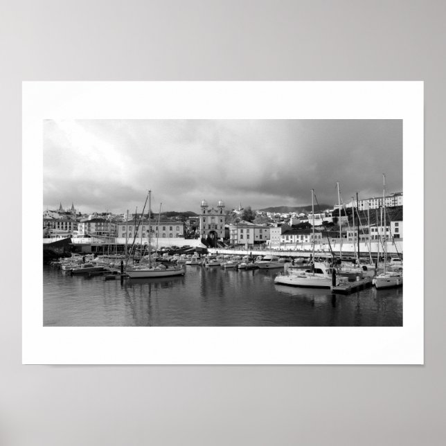 Angra do Heroismo: Terceira, Azorerna  Poster (Framsidan)