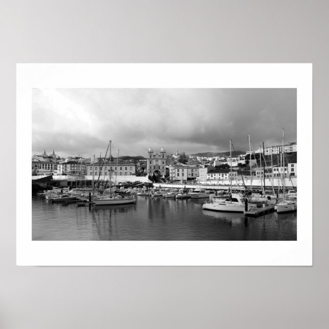 Angra do Heroismo: Terceira, Azorerna Poster (Framsidan)