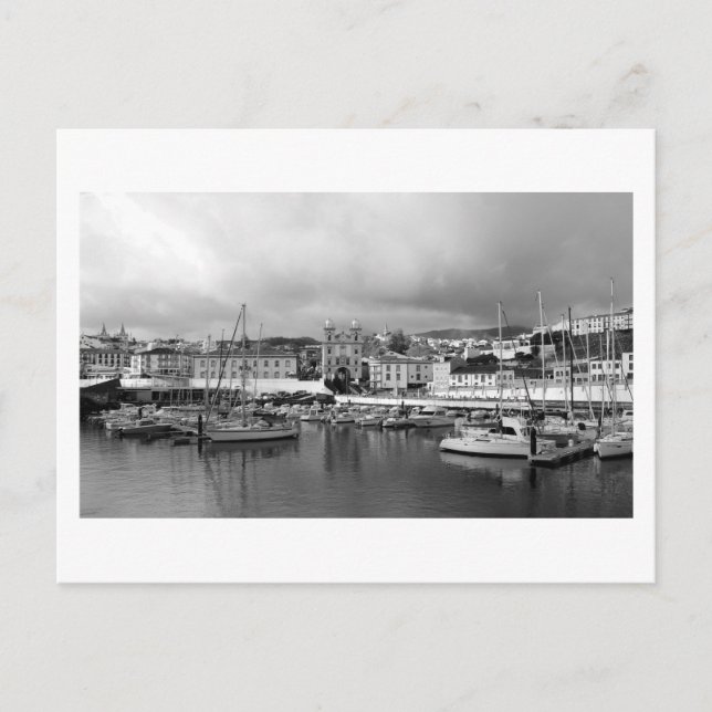 Angra do Heroismo: Terceira, Azorerna Vykort (Framsida)