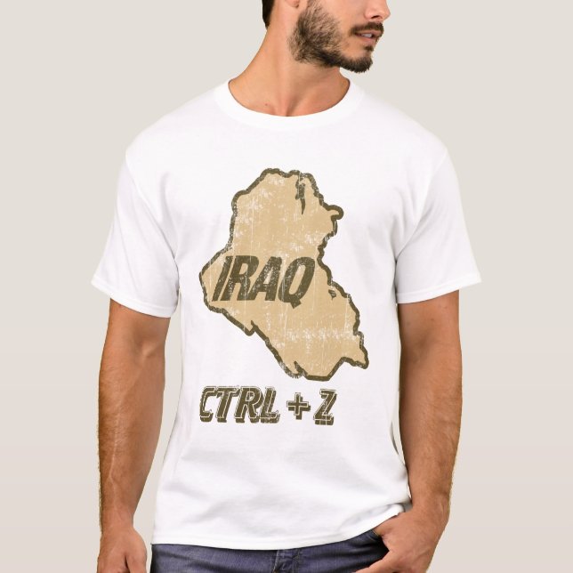 Ångra Irak Tee Shirt (Framsida)