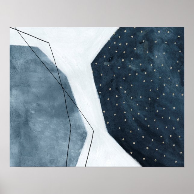 Angränsande abstraktion poster (Framsidan)