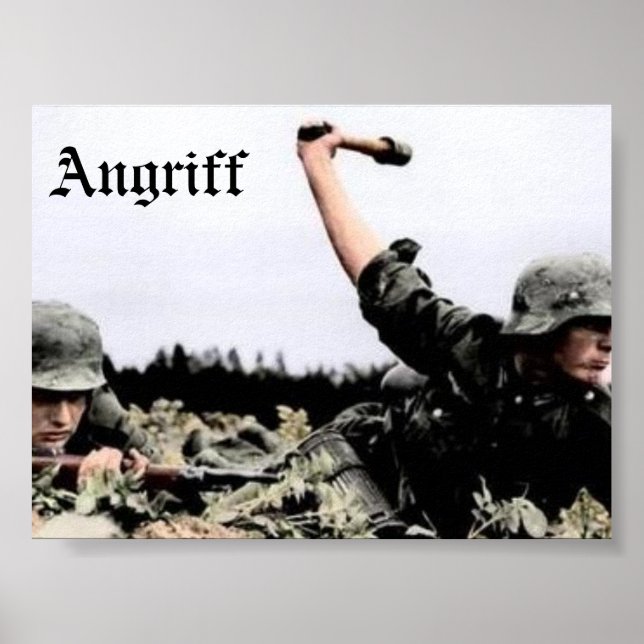 Angriff Poster (Framsidan)