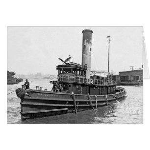 Ångrör 1905 hälsningskort