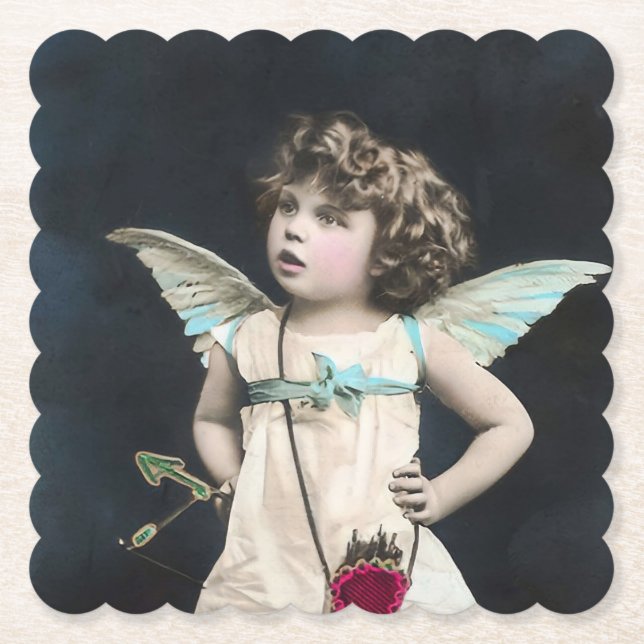 Angry Cupid Underlägg Papper (Framsida)