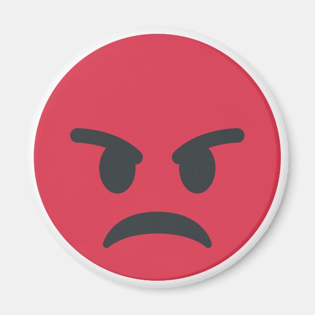 Angry Emoji Magnet (Framsidan)