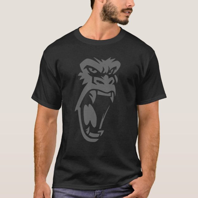 Angry Gorilla Face For Men Women Kids  1 T Shirt (Framsida)