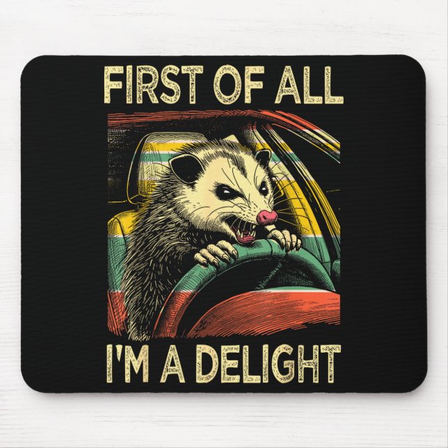 Angry Ossum Driving Funny Quote First Of All I'm A Musmatta (Framsidan)