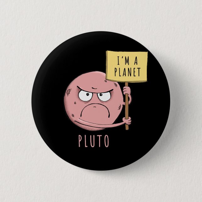 Angry Pluto Knapp (Framsida)