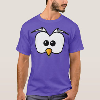 Angry Sneaky Bird Eyes Premium T Shirt