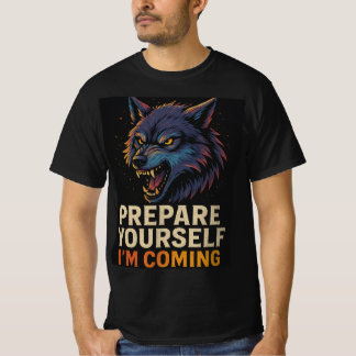 Angry Wolf T Shirt