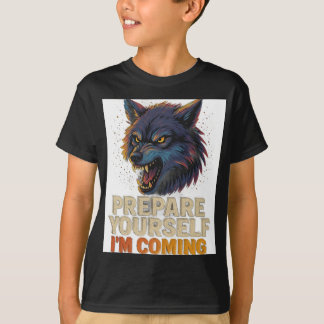 Angry Wolf T Shirt