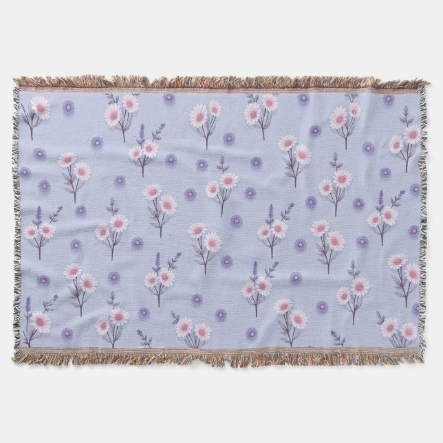 Ängsblommor med sagostyrka filt (Framsidan)