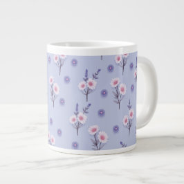 Ängsblommor med sagotrollstoft jumbo mugg