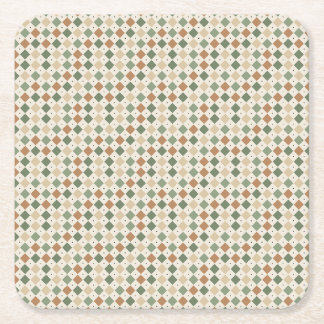 Ängsbokförings Coaster Underlägg Papper Kvadrat