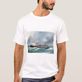 Ångsegling frakt Finsbury 1881 T Shirt