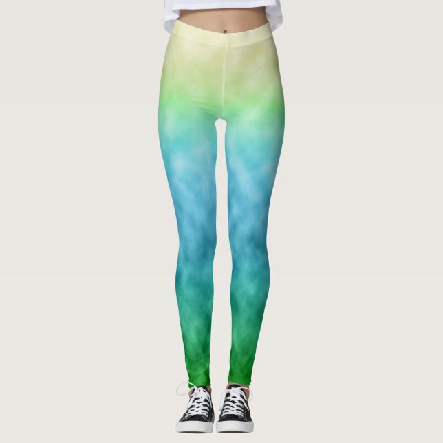 Ängshimmel Leggings (Framsida)