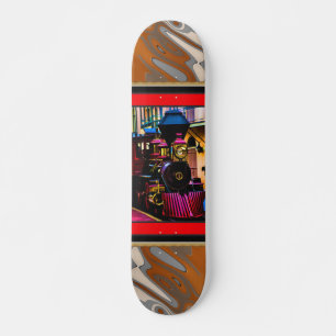 Ångskidbräda Tåg Mini Skateboard Bräda 18,5 Cm