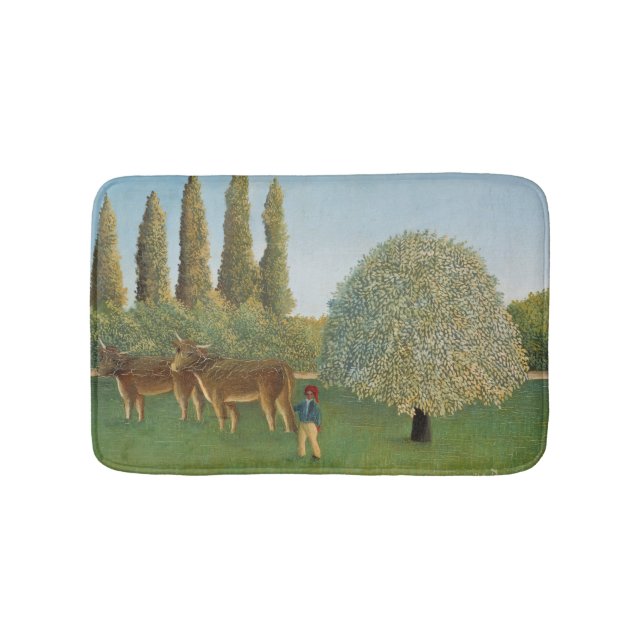 Ängsmark (Beteshage), Henri Rousseau, 1910 Badrumsmatta (Framsidan)