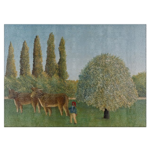 Ängsmark (Betet), Henri Rousseau, 1910 (Framsidan)