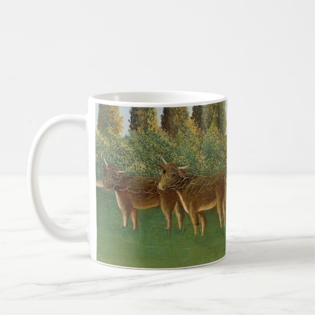Ängsmark (Betet), Henri Rousseau, 1910 Kaffemugg (Vänster)